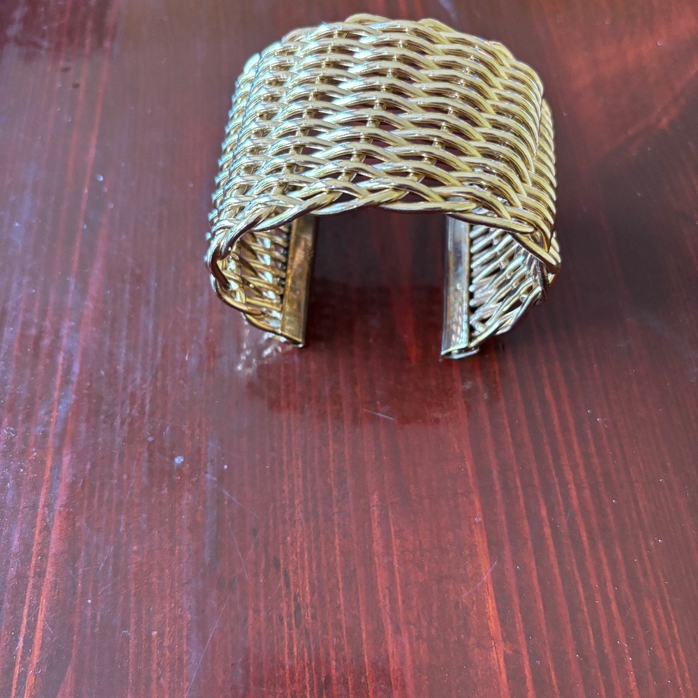 Gold cuff